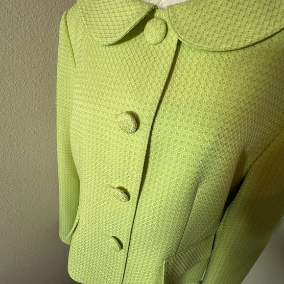 Talbots Jacket and pencil skirt set NWT Plus Size 16, green - Picture 10 of 14